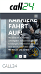 Mobile Screenshot of call24-tm.de